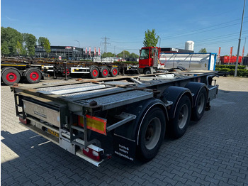 Semi-remorque porte-conteneur/ Caisse mobile Van Hool 20FT/30FT, ADR (EX/II, EX/III, FL, AT), BPW + drum, ALCOA, galvanized, liftaxle, NL-Chassis, 80% tyres: photos 4