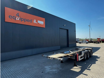 Semi-remorque porte-conteneur/ Caisse mobile VAN HOOL 20'/30'