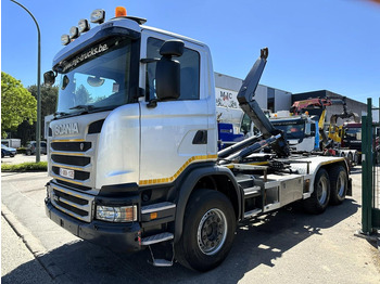 Camion ampliroll Scania G450 6x4 HOOKLIFT AJK 20T - 5760mm - 3m90 WB - HUB REDUCTION / STEEL SUSP. - EURO 6 - BE TRUCK: photos 3