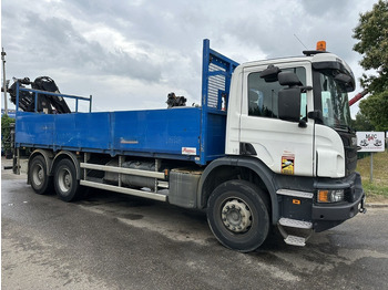 Camion grue SCANIA P 410