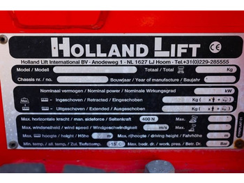 Nacelle ciseaux Holland Lift Ecostar HL-7810 Electric, 10m Working Height, 450k: photos 5 Nacelle ciseaux Holland Lift Ecostar HL-7810 Electric, 10m Working Height, 450k: photos 5