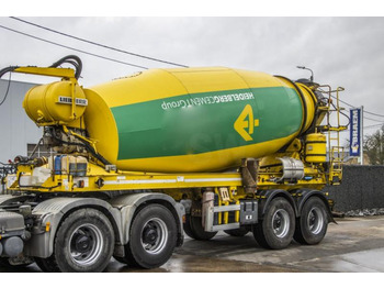 Semi-remorque malaxeur LIEBHERR