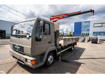 Camion plateau MAN 8.163