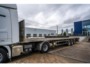 Semi-remorque plateau