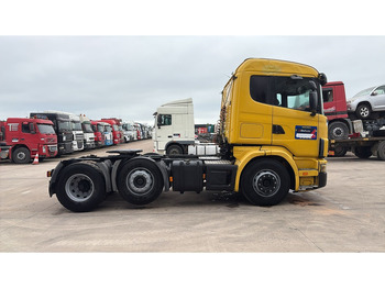 Tracteur routier Scania 124-420 (6X2 / 8 TYRES / ORIGINAL TRACTOR UNIT / FRONT STEEL): photos 4