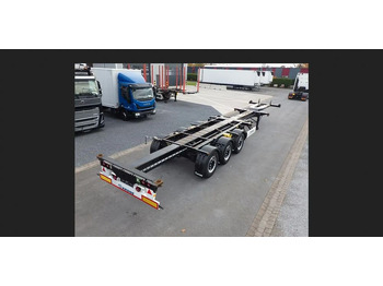 Semi-remorque porte-conteneur/ Caisse mobile KRONE