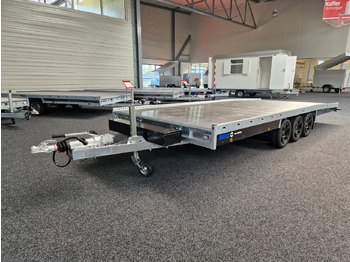 Remorque porte-voitures CARAX-3 3500 Go Getter Multitransporter 540x207cm Aluboden Alufelgen black LED Tridem 3500kg: photos 5