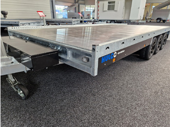 Remorque porte-voitures CARAX-3 3500 Go Getter Multitransporter 540x207cm Aluboden Alufelgen black LED Tridem 3500kg: photos 3