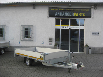 Remorque voiture Hochlader 310x160x30cm Lfh: 56cm 10" niedrig Fahrwerk (M) 1500kg: photos 5
