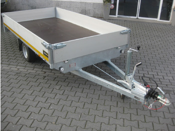 Remorque voiture Hochlader 310x160x30cm Lfh: 56cm 10" niedrig Fahrwerk (M) 1500kg: photos 4
