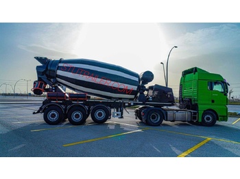 Semi-remorque malaxeur neuf STU 14,7m3 Concrete Mixer Trailer: photos 3