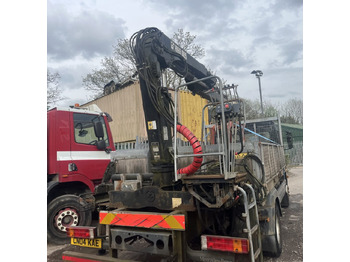 Camion plateau, Camion grue Mercedes Atego 1623 4x2 Rigid: photos 3