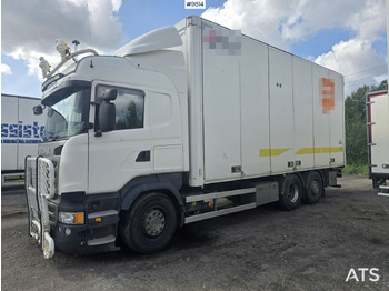 Camion fourgon SCANIA R 490