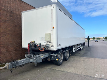 Remorque fourgon Container trailer Chereau CSD2 with Dolly: photos 2 Remorque fourgon Container trailer Chereau CSD2 with Dolly: photos 2