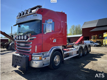 Camion ampliroll SCANIA G 490