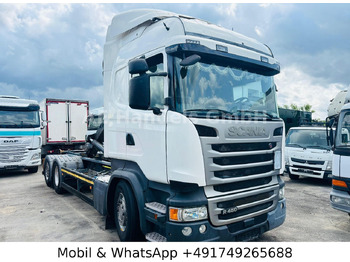 Camion ampliroll SCANIA R 450