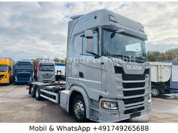 Camion porte-conteneur/ Caisse mobile SCANIA S 450