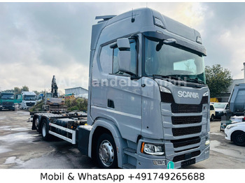 Camion porte-conteneur/ Caisse mobile SCANIA S 450