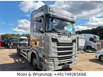 Camion porte-conteneur/ Caisse mobile SCANIA S 450