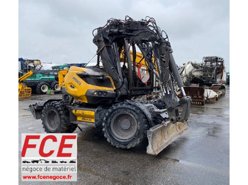 Pelle sur pneus MECALAC