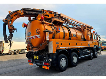 Camion hydrocureur MAN FE35.410 8x6  Assmann Kanalspüler V2A Recycling: photos 5