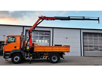 Camion benne, Camion grue neuf MAN TGM 18.340 4x4 Palfinger PK12001 EH  Kran Euro5: photos 3