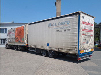 Camion à rideaux coulissants Volvo FM 380 6x2 + Panav Anhänger: photos 4