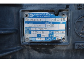 Boîte de vitesse pour Camion ZF 12AS1210OD TGM: photos 5