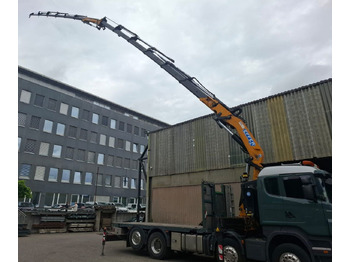 Crédit-bail de  Scania R500 V8 8x2, E5, Effer 585 6S + Flyjib + winch Scania R500 V8 8x2, E5, Effer 585 6S + Flyjib + winch: photos 3