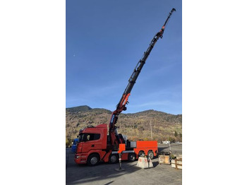 Camion grue SCANIA R 500