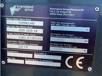 Presse à balles rondes Kverneland 6520 SC25 FW Dismantled. Only spare parts: photos 3 Presse à balles rondes Kverneland 6520 SC25 FW Dismantled. Only spare parts: photos 3