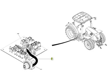 Câble/ Fil pour Tracteur agricole Claas Arion 550-520 650-620 - kabel wiązka elektryczna 0021503042: photos 2 Câble/ Fil pour Tracteur agricole Claas Arion 550-520 650-620 - kabel wiązka elektryczna 0021503042: photos 2