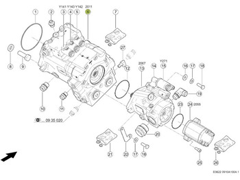 Pompe hydraulique JAGUAR