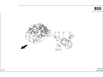 Moteur hydraulique CLAAS
