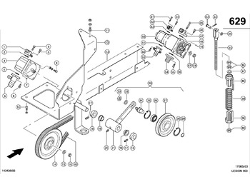Pompe hydraulique CLAAS