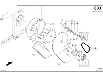 Moteur hydraulique CLAAS