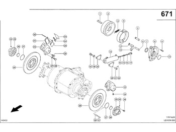 Disques de frein CLAAS
