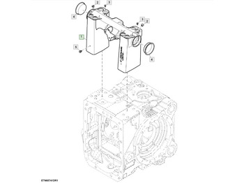 Frame/ Châssis JOHN DEERE