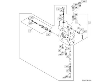 Hydraulique JOHN DEERE