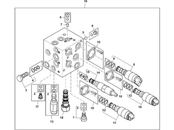 Valve de frein JOHN DEERE