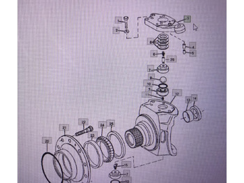 Commande de gouvernail JOHN DEERE