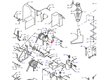 Alternateur MASSEY FERGUSON