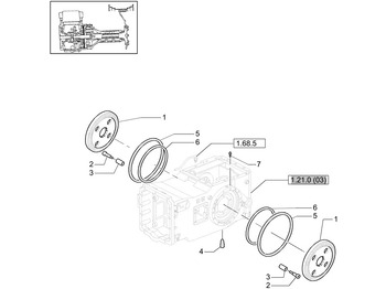 Disques de frein NEW HOLLAND