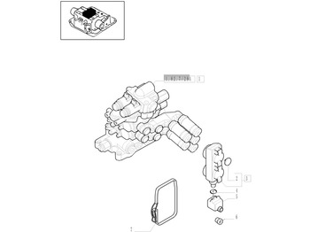 Valve hydraulique NEW HOLLAND