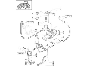 Valve hydraulique NEW HOLLAND