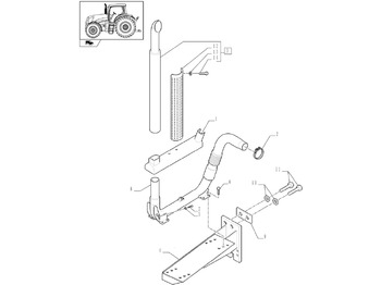 Silencieux NEW HOLLAND
