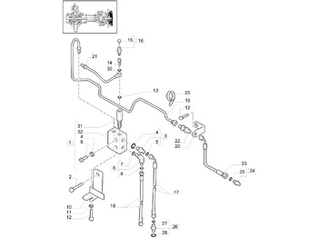 Valve de frein NEW HOLLAND