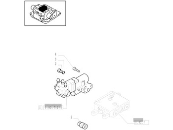 Valve hydraulique NEW HOLLAND