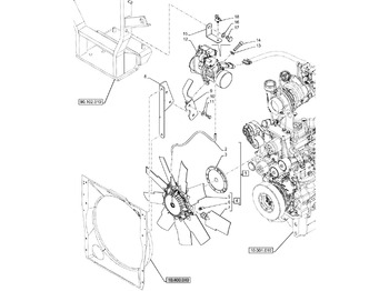 Ventilateur NEW HOLLAND