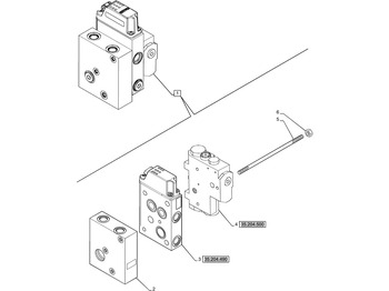 Valve hydraulique NEW HOLLAND
